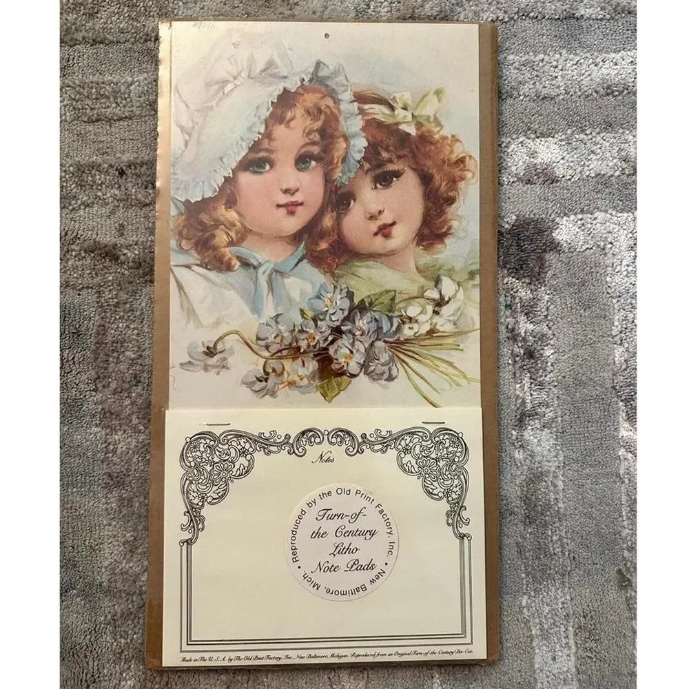 Vintage Victorian Stationary bundle die-cut Turn of the century cottage decor